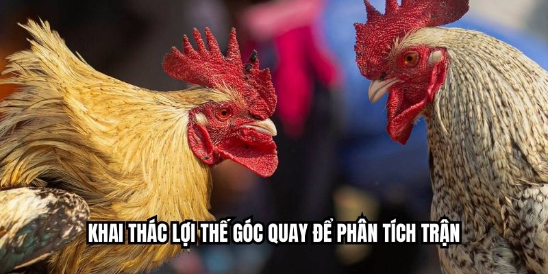Khai thác lợi thế góc quay để phân tích trận