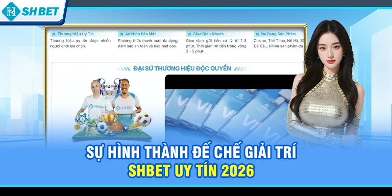 Sự hình thành đế chế giải trí SHBET uy tín 2026